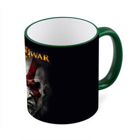 Кружка 3D с принтом God of War в городе Новоалтайск, керамика | ёмкость 330 мл | god of war | арес | афина | бог | бог войны | воин | генерал | гидра | кратос | призрак | спарта | татуировка