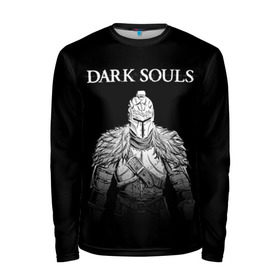 Мужской лонгслив 3D с принтом Dark Souls в городе Новоалтайск, 100% полиэстер | длинные рукава, круглый вырез горловины, полуприлегающий силуэт | dark souls | games | praise the sun | игры | компьютерные игры | рыцарь | тёмные души
