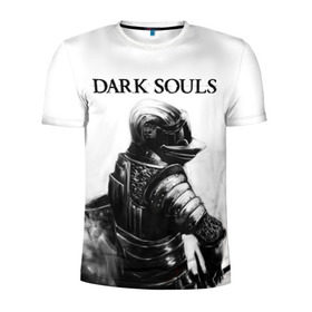 Мужская футболка 3D спортивная с принтом Dark Souls в городе Новоалтайск, 100% полиэстер с улучшенными характеристиками | приталенный силуэт, круглая горловина, широкие плечи, сужается к линии бедра | dark souls | games | praise the sun | игры | компьютерные игры | рыцарь | тёмные души