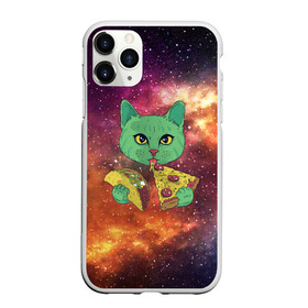 Чехол для iPhone 11 Pro Max матовый с принтом Космический Кот в городе Новоалтайск, Силикон |  | Тематика изображения на принте: cat | cosmic | galaxy | pizza | taco | в космосе | галактика | космос | кот | коты | пицца | тако