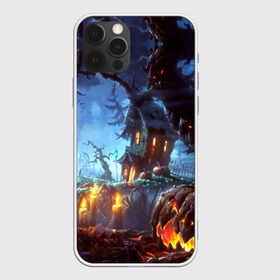 Чехол для iPhone 12 Pro Max с принтом Хэллоуин в городе Новоалтайск, Силикон |  | candles | d | fear | forest | halloween | horror | hut | night | pumpkin | ворота | глаза | железные | забор | изба | иллюстрация | картинка | красные | лес | мода | молния | ночь | облака | праздник | рисунок | свечи | серый | совы