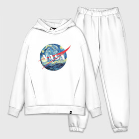 Мужской костюм хлопок OVERSIZE с принтом NASA в городе Новоалтайск,  |  | Тематика изображения на принте: alien | earth | express | futurama | galaxy | moon | nasa | planet | space | star | ufo | world | астронавт | вселенная | гагарин | галактика | звезда | звезды | земля | космонавт | космос | луна | мир | наса | небо | нло | планета | полёт