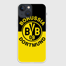 Чехол для iPhone 13 mini с принтом Боруссия Дортмунд в городе Новоалтайск,  |  | borusse | borussia | borussia dortmund | bvb | dortmund | schwarzgelben | боруссия | боруссия дортмунд | бундеслига | германия | дортмунд | дортмундcкая боруссия | жёлто ченрые | форма | футбол | футболист | футбольная