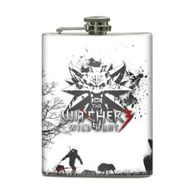 Фляга с принтом The Witcher 3: Wild Hunt в городе Новоалтайск, металлический корпус | емкость 0,22 л, размер 125 х 94 мм. Виниловая наклейка запечатывается полностью | Тематика изображения на принте: wild hunt | арбалет | ведьмак 3 | геральт | дикая | магия | охота | сказка | сфера | фэнтези | цири