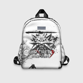 Детский рюкзак 3D с принтом The Witcher 3: Wild Hunt в городе Новоалтайск, 100% полиэстер | лямки с регулируемой длиной, сверху петелька, чтобы рюкзак можно было повесить на вешалку. Основное отделение закрывается на молнию, как и внешний карман. Внутри дополнительный карман. По бокам два дополнительных кармашка | wild hunt | арбалет | ведьмак 3 | геральт | дикая | магия | охота | сказка | сфера | фэнтези | цири