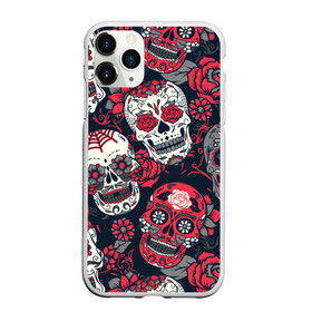 Чехол для iPhone 11 Pro матовый с принтом Мексиканские черепа в городе Новоалтайск, Силикон |  | Тематика изображения на принте: графика | день мертвых | знак | иллюстрация | искусство | картинка | мексика | мексиканские | мода | национальный | орнамент | паутина | поминки | праздник | рисунок | розы | ромашки | символ | стиль