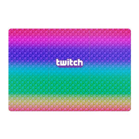 Магнитный плакат 3Х2 с принтом Rainbow Twitch в городе Новоалтайск, Полимерный материал с магнитным слоем | 6 деталей размером 9*9 см | blog | cybersport | game | platform | player | service | stream | streamer | streaming | twitch | video | блоггер | игра | игрок | киберспорт | платформа | сервис | стрим | стример | твич