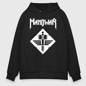 Мужское худи Oversize хлопок с принтом Manowar в городе Новоалтайск, френч-терри — 70% хлопок, 30% полиэстер. Мягкий теплый начес внутри —100% хлопок | боковые карманы, эластичные манжеты и нижняя кромка, капюшон на магнитной кнопке | adams | demaio | eric | heavy | joey | metal | true | viking | адамс | викинг метал | димайо | метал | мифология | скандинавская | тяжёлый | хамзи | хеви метал