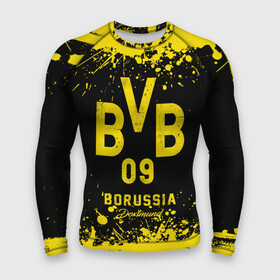 Мужской рашгард 3D с принтом Боруссия Дортмунд в городе Новоалтайск,  |  | borusse | borussia | borussia dortmund | bvb | dortmund | schwarzgelben | боруссия | боруссия дортмунд | бундеслига | германия | дортмунд | дортмундcкая боруссия | жёлто ченрые | форма | футбол | футболист | футбольная