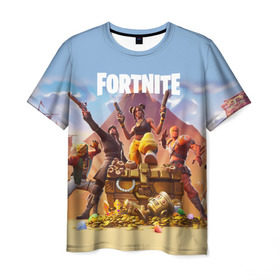 Мужская футболка 3D с принтом FORTNITE: 8 СЕЗОН в городе Новоалтайск, 100% полиэфир | прямой крой, круглый вырез горловины, длина до линии бедер | 8 | battle | fort | fortnite | royale | season | банан | битва | блёстка | гибрид | горгона | искра | королевская | новый | пираты | последний | сезон | форт | фортнайт