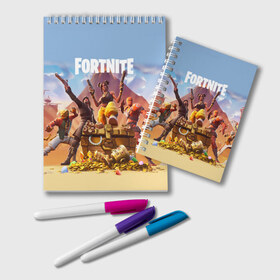 Блокнот с принтом FORTNITE 8 СЕЗОН в городе Новоалтайск, 100% бумага | 48 листов, плотность листов — 60 г/м2, плотность картонной обложки — 250 г/м2. Листы скреплены удобной пружинной спиралью. Цвет линий — светло-серый
 | Тематика изображения на принте: 8 | battle | fort | fortnite | royale | season | банан | битва | блёстка | гибрид | горгона | искра | королевская | новый | пираты | последний | сезон | форт | фортнайт
