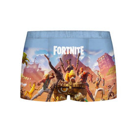 Мужские трусы 3D с принтом FORTNITE: 8 СЕЗОН в городе Новоалтайск, 50% хлопок, 50% полиэстер | классическая посадка, на поясе мягкая тканевая резинка | 8 | battle | fort | fortnite | royale | season | банан | битва | блёстка | гибрид | горгона | искра | королевская | новый | пираты | последний | сезон | форт | фортнайт