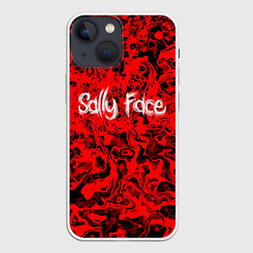 Чехол для iPhone 13 mini с принтом Sally Face Bloody в городе Новоалтайск,  |  | cтикер | game | larry | mask | new | sally face | sf | ангел | без маски | гизмо | девид | девочка | игра | казнь | компьютер | кровь | лари | ларри | лицемер | логотип | мальчик | маска | молнии | мрачная | на лице | надпись