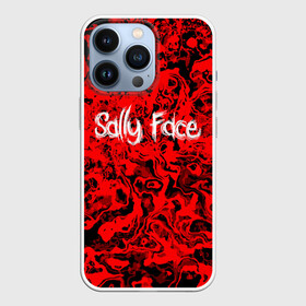 Чехол для iPhone 13 Pro с принтом Sally Face Bloody в городе Новоалтайск,  |  | Тематика изображения на принте: cтикер | game | larry | mask | new | sally face | sf | ангел | без маски | гизмо | девид | девочка | игра | казнь | компьютер | кровь | лари | ларри | лицемер | логотип | мальчик | маска | молнии | мрачная | на лице | надпись