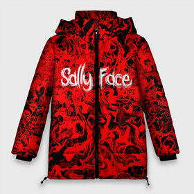 Женская зимняя куртка 3D с принтом Sally Face Bloody в городе Новоалтайск, верх — 100% полиэстер; подкладка — 100% полиэстер; утеплитель — 100% полиэстер | длина ниже бедра, силуэт Оверсайз. Есть воротник-стойка, отстегивающийся капюшон и ветрозащитная планка. 

Боковые карманы с листочкой на кнопках и внутренний карман на молнии | cтикер | game | larry | mask | new | sally face | sf | ангел | без маски | гизмо | девид | девочка | игра | казнь | компьютер | кровь | лари | ларри | лицемер | логотип | мальчик | маска | молнии | мрачная | на лице | надпись