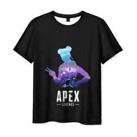 Мужская футболка 3D с принтом Apex Legends. Lifeline в городе Новоалтайск, 100% полиэфир | прямой крой, круглый вырез горловины, длина до линии бедер | apex | bangalore | battle | bloodhound | caustic | frontier | gibraltar | legends | lifeline | mirage | pathfinder | royale | shooter | битва | королевская | лайфлайн | легенды | фронтир | шутер