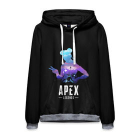 Мужская толстовка 3D с принтом Apex Legends. Lifeline в городе Новоалтайск, 100% полиэстер | двухслойный капюшон со шнурком для регулировки, мягкие манжеты на рукавах и по низу толстовки, спереди карман-кенгуру с мягким внутренним слоем. | apex | bangalore | battle | bloodhound | caustic | frontier | gibraltar | legends | lifeline | mirage | pathfinder | royale | shooter | битва | королевская | лайфлайн | легенды | фронтир | шутер
