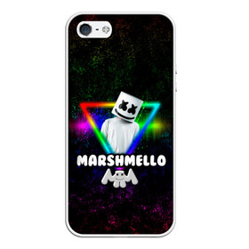 Чехол для iPhone 5/5S матовый с принтом Marshmello в городе Новоалтайск, Силикон | Область печати: задняя сторона чехла, без боковых панелей | christopher | comstock | dj | dotcom | friends | marshmallow | marshmello | usa | диджей | друзья | комсток | крис | маршмэллоу | продюсер | сша