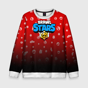 Детский свитшот 3D с принтом BRAWL STARS в городе Новоалтайск, 100% полиэстер | свободная посадка, прямой крой, мягкая тканевая резинка на рукавах и понизу свитшота | brawl stars | brawl stars сервер | браво старс | игра brawl stars | персонажи brawl stars.