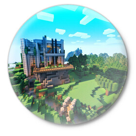 Значок с принтом Minecraft в городе Новоалтайск,  металл | круглая форма, металлическая застежка в виде булавки | Тематика изображения на принте: blade | blocks | creeper | cubes | game | ken | mine craft | minecraft | mobs | sword | игры | крипер | майн крафт | майнкрафт | моб