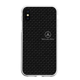 Чехол для iPhone XS Max матовый с принтом Mercedes в городе Новоалтайск, Силикон | Область печати: задняя сторона чехла, без боковых панелей | amg | mercedes | авто | автомобиль | иномарка | логотип | машина | мерседес | текстура