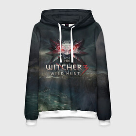 Мужская толстовка 3D с принтом The Witcher 3 Wild Hunt в городе Новоалтайск, 100% полиэстер | двухслойный капюшон со шнурком для регулировки, мягкие манжеты на рукавах и по низу толстовки, спереди карман-кенгуру с мягким внутренним слоем. | wild hunt | witcher | арбалет | ведьмак 3 | геральт | дикая | магия | охота | сказка | сфера | фэнтези | цири