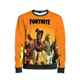 Детский свитшот 3D с принтом FORTNITE 8 СЕЗОН в городе Новоалтайск, 100% полиэстер | свободная посадка, прямой крой, мягкая тканевая резинка на рукавах и понизу свитшота | Тематика изображения на принте: 8 | battle | fort | fortnite | royale | season | банан | битва | блёстка | гибрид | горгона | искра | королевская | новый | пираты | последний | сезон | форт | фортнайт | форточка