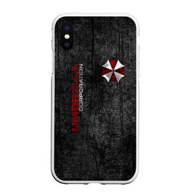 Чехол для iPhone XS Max матовый с принтом Umbrella corporation в городе Новоалтайск, Силикон | Область печати: задняя сторона чехла, без боковых панелей | biohazard | evil | project alice | r.p.d | resident | амбрелла | вирус g | вирус т | грандж | зомби | зонт | йовович | клэр | леон | милла | обитель зла | умбрелла | элис