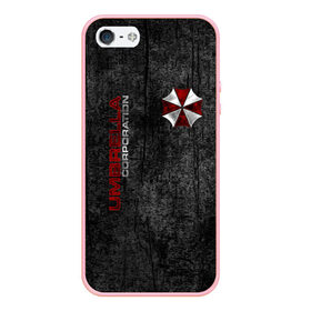 Чехол для iPhone 5/5S матовый с принтом Umbrella corporation в городе Новоалтайск, Силикон | Область печати: задняя сторона чехла, без боковых панелей | biohazard | evil | project alice | r.p.d | resident | амбрелла | вирус g | вирус т | грандж | зомби | зонт | йовович | клэр | леон | милла | обитель зла | умбрелла | элис