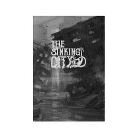 Обложка для паспорта матовая кожа с принтом The Sinking City в городе Новоалтайск, натуральная матовая кожа | размер 19,3 х 13,7 см; прозрачные пластиковые крепления | 2019 | frogwares | game | logo | sinking | the sinking city | wallpeper | игра | ктулху | лавкрафт | тонущий город