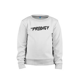 Детский свитшот хлопок с принтом The Prodigy в городе Новоалтайск, 100% хлопок | круглый вырез горловины, эластичные манжеты, пояс и воротник | breathe | firestarter | invaders must die | keith charles flint | kit flint | music | no good | no tourists | omen | prodigy | the day is my enemy | the prodig | кит флинт | музыка | продижи