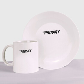 Набор: тарелка + кружка с принтом The Prodigy в городе Новоалтайск, керамика | Кружка: объем — 330 мл, диаметр — 80 мм. Принт наносится на бока кружки, можно сделать два разных изображения. 
Тарелка: диаметр - 210 мм, диаметр для нанесения принта - 120 мм. | breathe | firestarter | invaders must die | keith charles flint | kit flint | music | no good | no tourists | omen | prodigy | the day is my enemy | the prodig | кит флинт | музыка | продижи