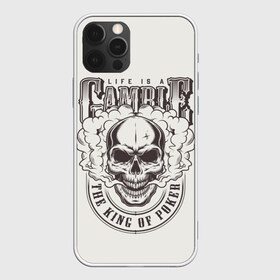 Чехол для iPhone 12 Pro Max с принтом Life is a camble the king of p в городе Новоалтайск, Силикон |  | cards | casino | cheating | game | it | king | life | poker | roulette | s | skull | графика | дым | жизнь | игра | иллюстрация | казино | картинка | карты | король | мода | надпись | обман | покер | рисунок | рулетка | светлый | символ