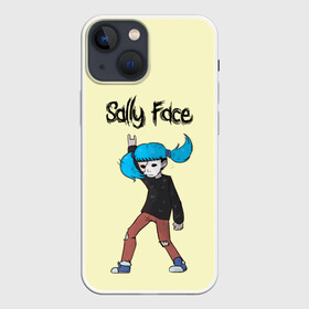 Чехол для iPhone 13 mini с принтом Sally Face в городе Новоалтайск,  |  | blue | diane | face | fisher | gizmo | henry | johnson | killer | larry | sally | генри | гизмо | джонсон | диана | ларри | лицо | салли | фейс | фишер