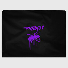 Плед 3D с принтом The Prodigy в городе Новоалтайск, 100% полиэстер | закругленные углы, все края обработаны. Ткань не мнется и не растягивается | 90 е | the prodigy | кит флинт | музыка | муравей | панк | рок | техно | электро