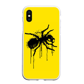 Чехол для iPhone XS Max матовый с принтом The Prodigy в городе Новоалтайск, Силикон | Область печати: задняя сторона чехла, без боковых панелей | 90 е | the prodigy | кит флинт | музыка | муравей | панк | рок | техно | электро