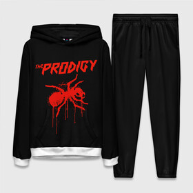 Женский костюм 3D (с толстовкой) с принтом The Prodigy в городе Новоалтайск,  |  | 90 е | the prodigy | кит флинт | музыка | муравей | панк | рок | техно | электро
