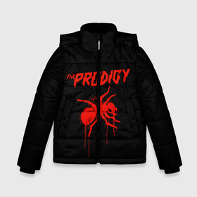 Зимняя куртка для мальчиков 3D с принтом The Prodigy в городе Новоалтайск, ткань верха — 100% полиэстер; подклад — 100% полиэстер, утеплитель — 100% полиэстер | длина ниже бедра, удлиненная спинка, воротник стойка и отстегивающийся капюшон. Есть боковые карманы с листочкой на кнопках, утяжки по низу изделия и внутренний карман на молнии. 

Предусмотрены светоотражающий принт на спинке, радужный светоотражающий элемент на пуллере молнии и на резинке для утяжки | 90 е | the prodigy | кит флинт | музыка | муравей | панк | рок | техно | электро