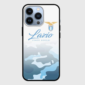 Чехол для iPhone 13 Pro с принтом Лацио в городе Новоалтайск,  |  | Тематика изображения на принте: aquile | biancocelesti | societa sportiva lazio | ss lazio | бело голубые | италия | лацио | орлы | рим | серия а | форма | футбол | футболист | футбольная | футбольный клуб