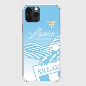 Чехол для iPhone 12 Pro Max с принтом Лацио в городе Новоалтайск, Силикон |  | Тематика изображения на принте: aquile | biancocelesti | societa sportiva lazio | ss lazio | бело голубые | италия | лацио | орлы | рим | серия а | форма | футбол | футболист | футбольная | футбольный клуб