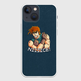 Чехол для iPhone 13 mini с принтом JoJo в городе Новоалтайск,  |  | adventure | anime | bizarre | jojo | jojo’s | аниме | анимэ | джо | джо джо | джоджо | джонатан джостар | жожо | манга | невероятные приключения | пендлетон | стенд | хамон