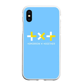 Чехол для iPhone XS Max матовый с принтом TOMORROW X TOGETHER TXT в городе Новоалтайск, Силикон | Область печати: задняя сторона чехла, без боковых панелей | bts | k pop | kpop | tomorrow x together | txt | бтс | к поп | кей поп | корейский поп | кпоп | поп | тикст | томмороу их тогезер