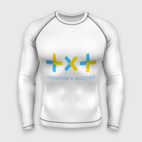 Мужской рашгард 3D с принтом TOMORROW X TOGETHER   TXT в городе Новоалтайск,  |  | bighit | blackpink | bts | girls’ generation | got7 | k pop | kpop | super junior | tomorrow x together | txt | к поп | кейпоп | корейская группа | корейская музыка