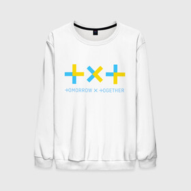 Мужской свитшот 3D с принтом TOMORROW X TOGETHER / TXT в городе Новоалтайск, 100% полиэстер с мягким внутренним слоем | круглый вырез горловины, мягкая резинка на манжетах и поясе, свободная посадка по фигуре | bighit | blackpink | bts | girls’ generation | got7 | k pop | kpop | super junior | tomorrow x together | txt | к поп | кейпоп | корейская группа | корейская музыка