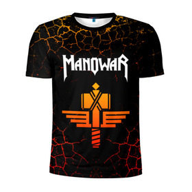 Мужская футболка 3D спортивная с принтом MANOWAR в городе Новоалтайск, 100% полиэстер с улучшенными характеристиками | приталенный силуэт, круглая горловина, широкие плечи, сужается к линии бедра | manowar | manowar 2019 | manowar warriors | manowar world | группа manowar | концерт manowar. | мановар