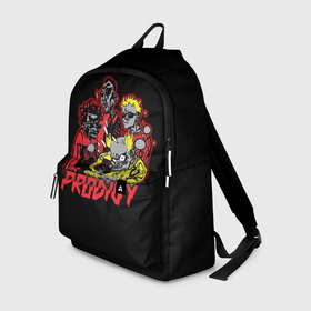Рюкзак 3D с принтом The Prodigy в городе Новоалтайск, 100% полиэстер | лямки с регулируемой длиной, сверху петелька, чтобы рюкзак можно было повесить на вешалку. Основное отделение закрывается на молнию, как и внешний карман. Внутри два дополнительных кармана, один из которых закрывается на молнию. По бокам два дополнительных кармашка | prodigy | the | бигбит | брейкбит | дарование | кит флинт | максим реалити | продиджи | синтипанк | техно | чудо