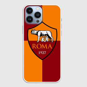 Чехол для iPhone 13 Pro Max с принтом Рома в городе Новоалтайск,  |  | Тематика изображения на принте: as roma | giallorossi | lupi | roma | romanista | волки | жёлто красные | италия | рома | серия а | форма | футбол | футболист | футбольная | футбольный клуб