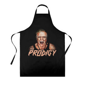 Фартук 3D с принтом The Prodigy в городе Новоалтайск, 100% полиэстер | общий размер — 65 х 85 см, ширина нагрудника — 26 см, горловина — 53 см, длина завязок — 54 см, общий обхват в поясе — 173 см. Принт на завязках и на горловине наносится с двух сторон, на основной части фартука — только с внешней стороны | prodigy | the | бигбит | брейкбит | дарование | кит флинт | максим реалити | продиджи | синтипанк | техно | чудо