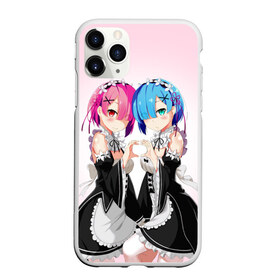 Чехол для iPhone 11 Pro Max матовый с принтом ReZero Рем и Рам в городе Новоалтайск, Силикон |  | Тематика изображения на принте: re zero | re:zero. жизнь с нуля в альтернативном мире | re:zero. жизнь с нуля в другом мире | rezero | аниме | манга | рем | рем и рам | эмилия