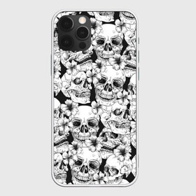 Чехол для iPhone 12 Pro Max с принтом Черепа в цветах в городе Новоалтайск, Силикон |  | Тематика изображения на принте: 23 | 8 | skull | белый | вип | дизайн | мода | новинка | новый год | подарок | праздник | скелет | стритвир | топ | тренд | треш | цветок | цветы | череп | черный